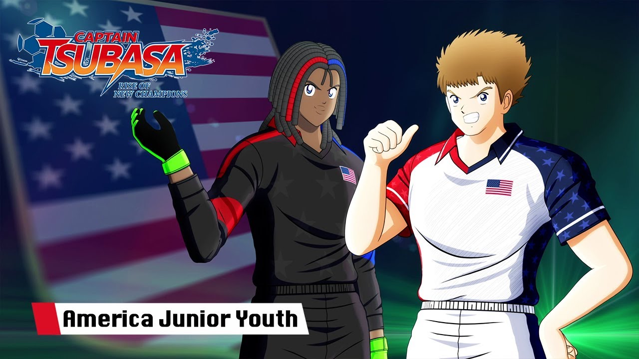 Captain Tsubasa: Rise of New Champions – Trailer para a Seleção Jovem dos Estados Unidos