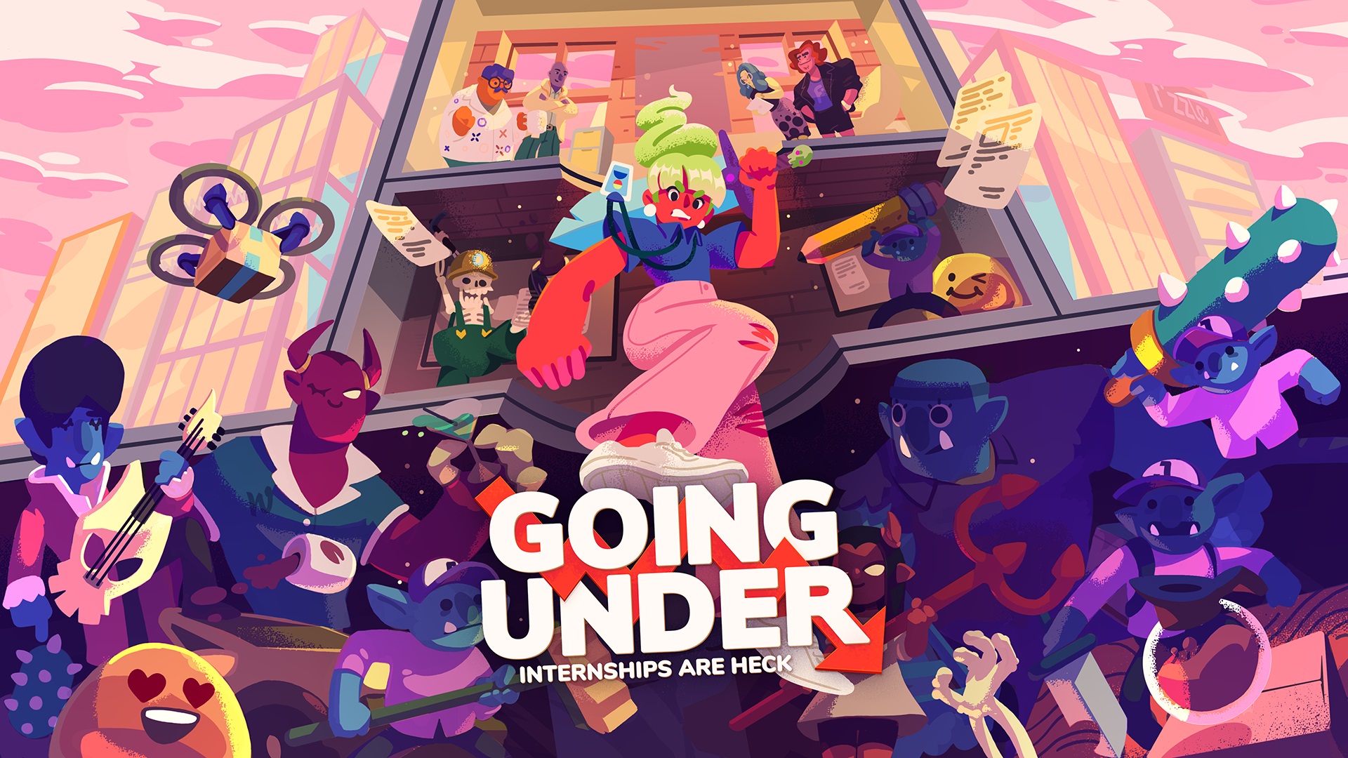 Going Under será lançado para o Switch durante o terceiro trimestre de 2020; Novo trailer é revelado