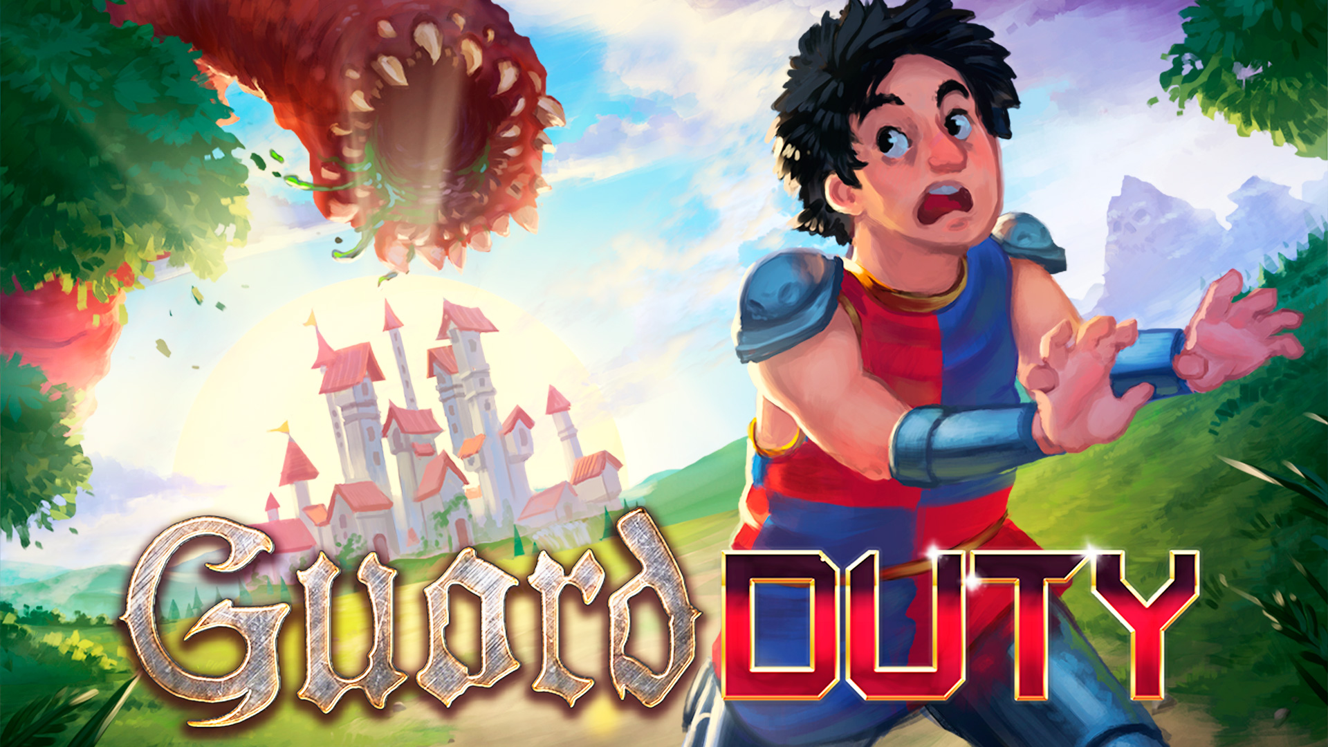 Guard Duty, um jogo de aventura com arte em pixel feita à mão, chegará ao Switch neste mês