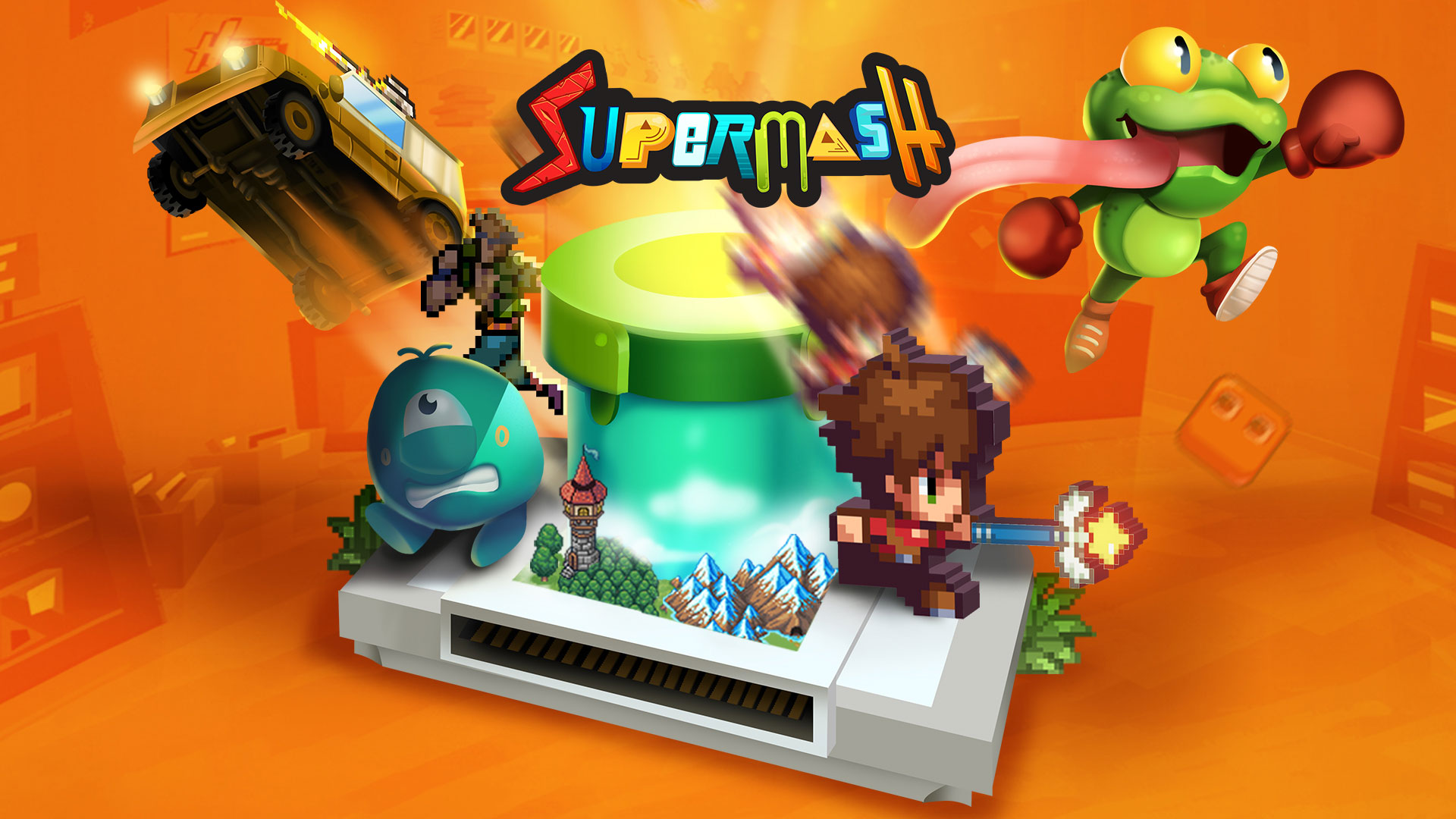 SuperMash é listado para chegar ao Switch em maio