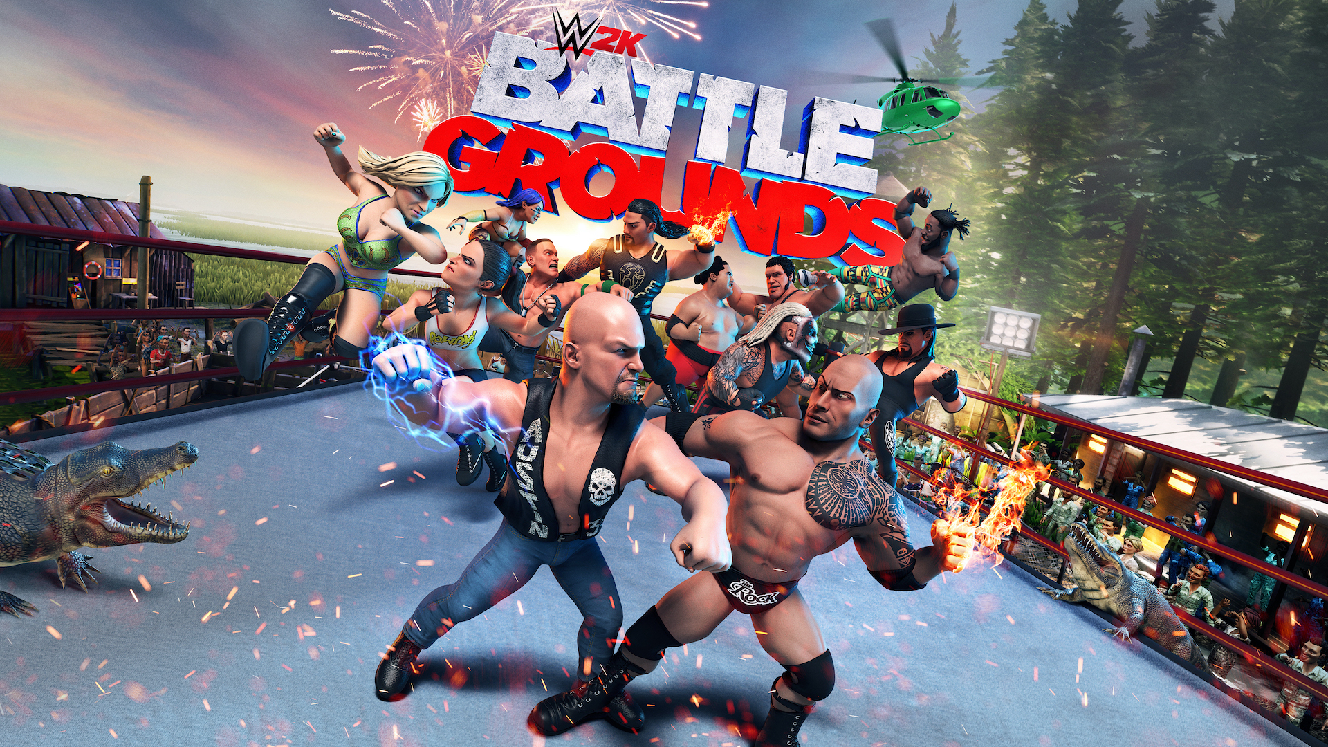 WWE 2K Battlegrounds será lançado em 18 de setembro; Novos detalhes e trailer