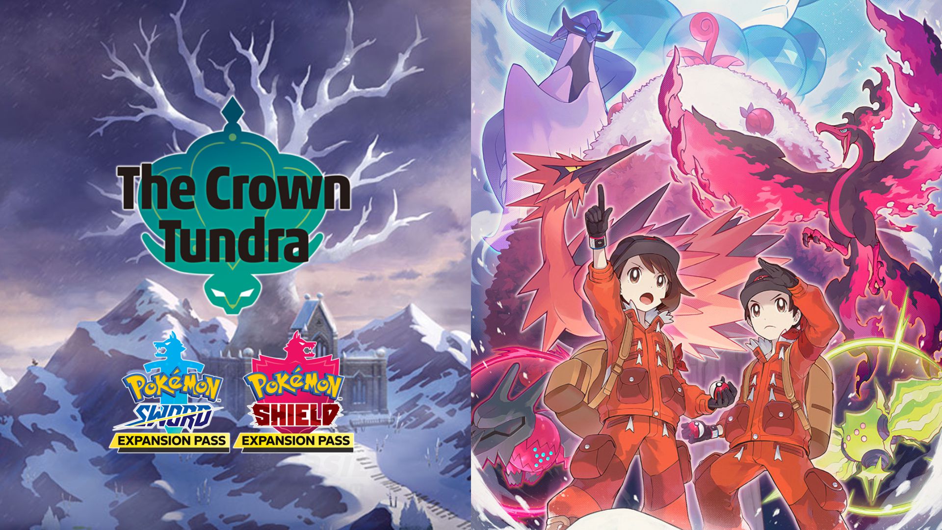 Pokémon - A The Crown Tundra acaba de apresentar dois novos lendários!