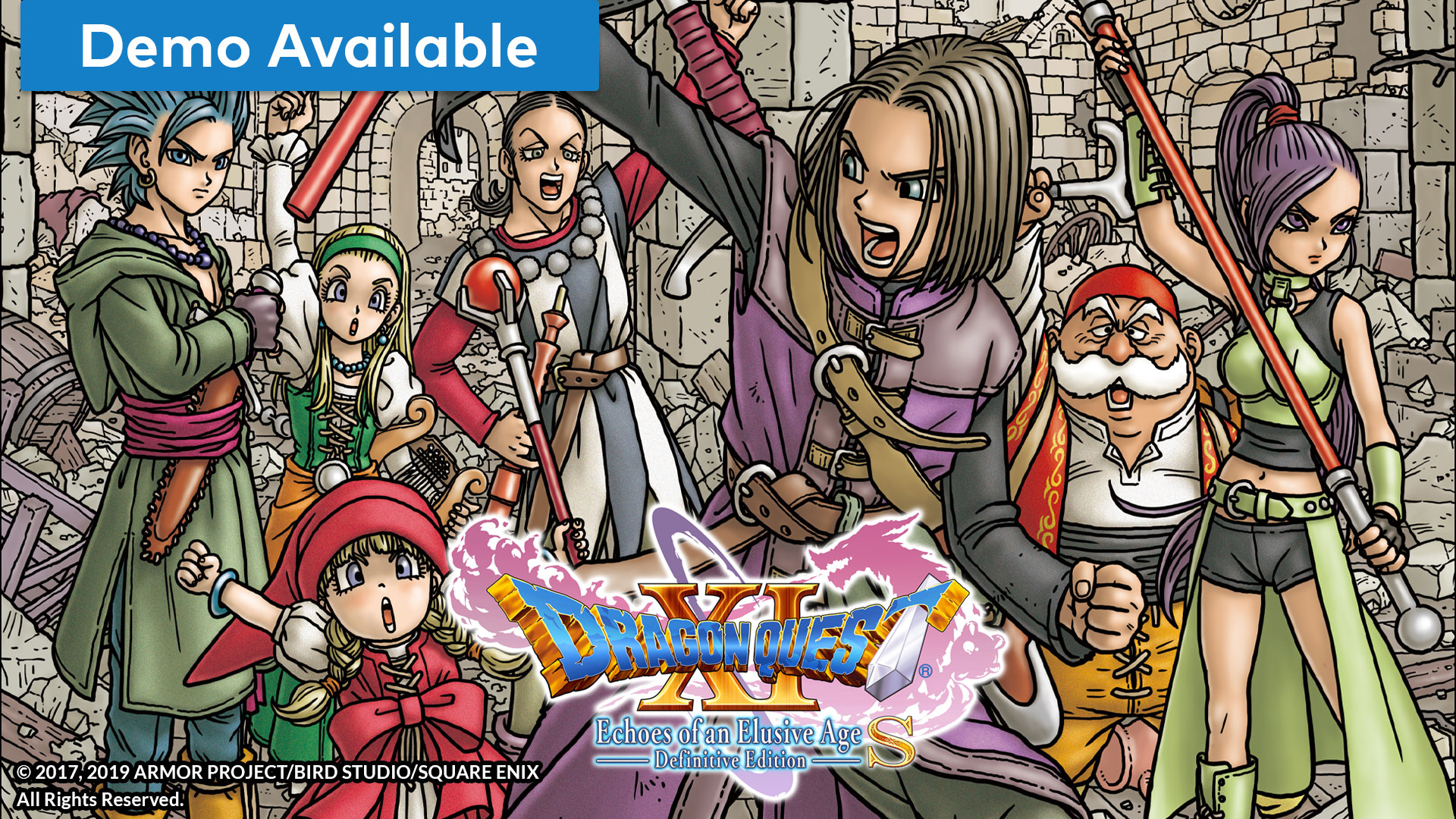 Preço de Dragon Quest XI S: Echoes of an Elusive Age – Definitive Edition é permanentemente reduzido no Brasil