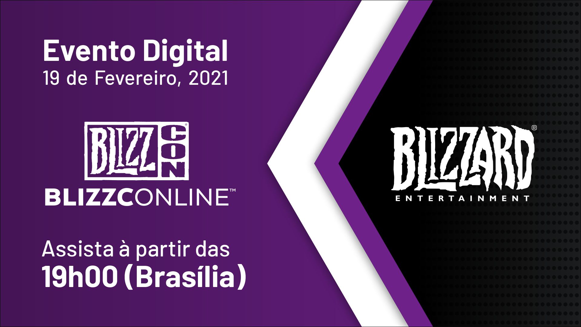 Evento Digital | BlizzConline – Assista à cerimônia de abertura a partir das 19h00 (Brasília)