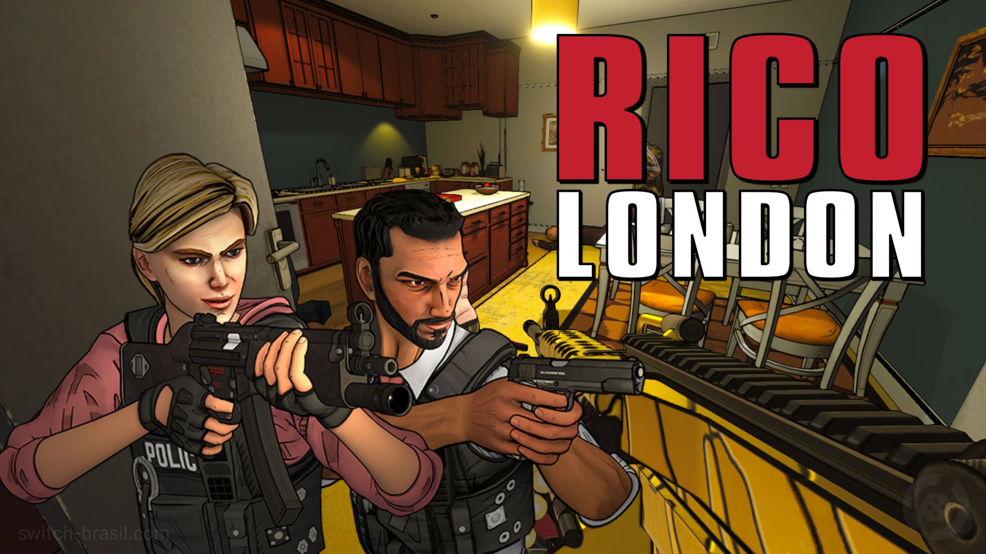 Jogo de tiro em primeira pessoa RICO London é anunciado para o Switch