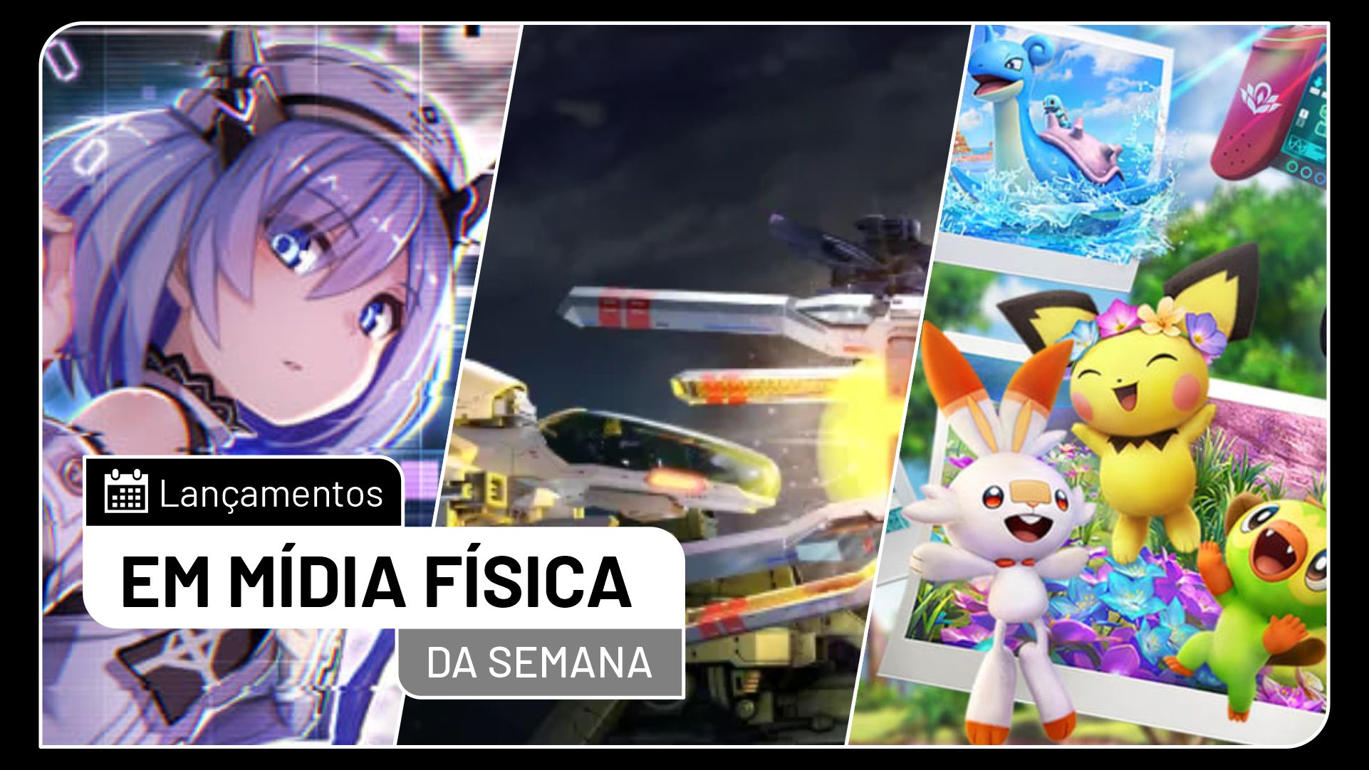Lançamentos em mídia física da semana – Death end re;Quest, R-Type Final 2, New Pokémon Snap e mais (25/04/2021)
