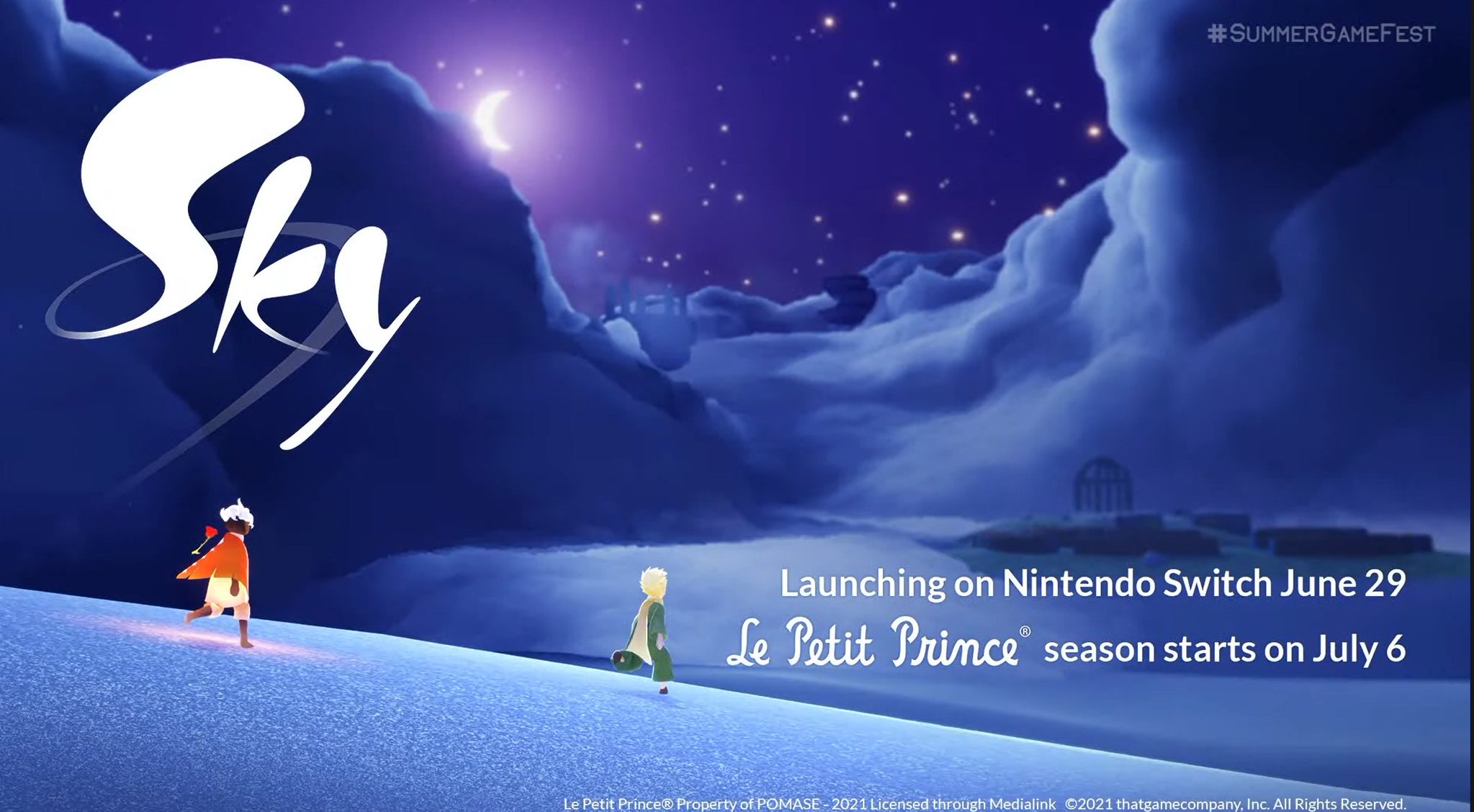 Sky: Children of the Light será lançado para o Switch neste mês