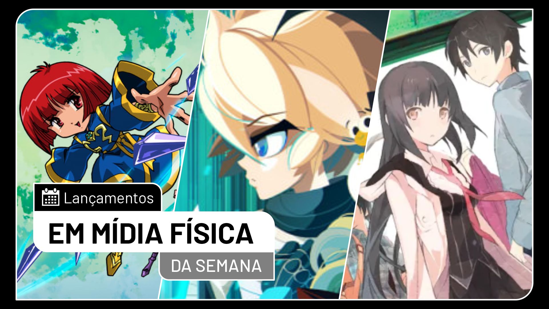 Lançamentos em mídia física da semana – Cotton Reboot!, Cris Tales e Akiba’s Trip (18/07/2021)