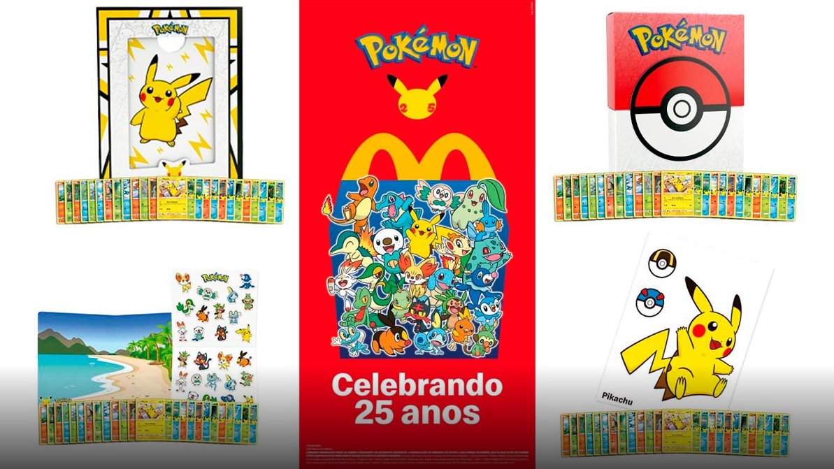 Pokémon TCG: Coleção de 25 anos da série chega em outubro