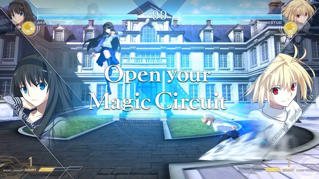Melty Blood: Type Lumina – Segundo vídeo de gameplay com luta entre Akiha Tohno e Arcueid