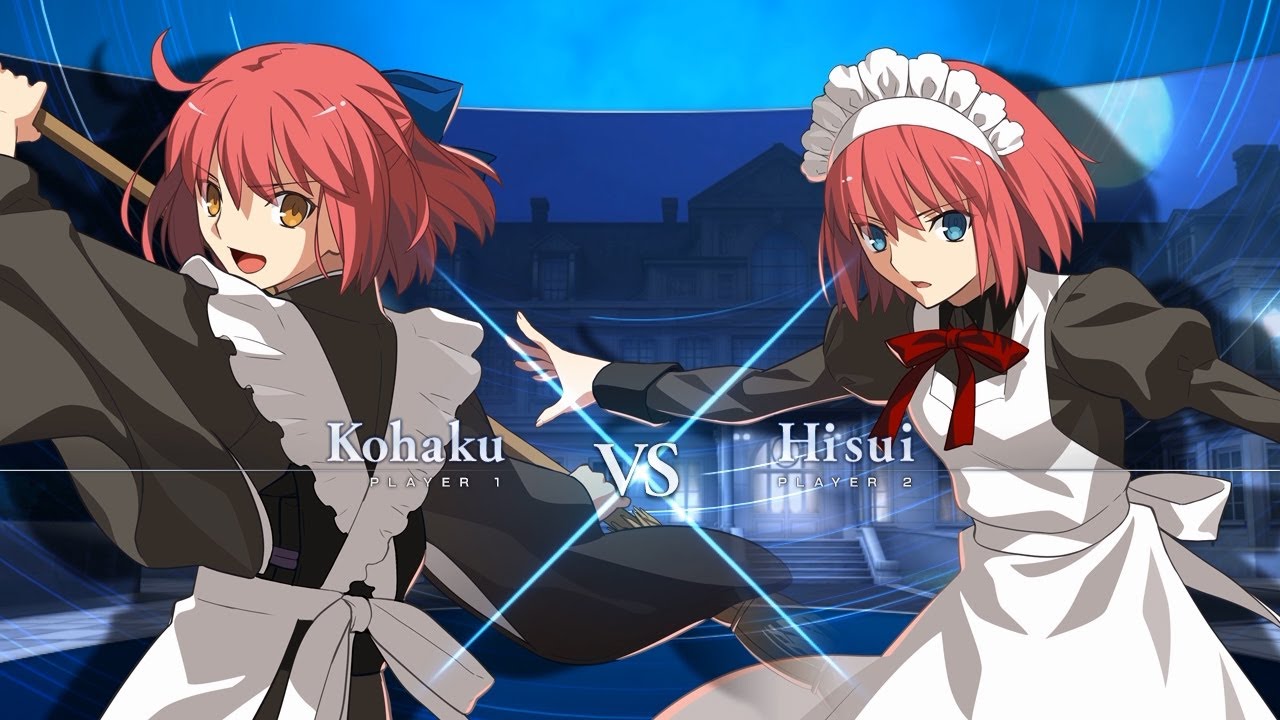 Melty Blood: Type Lumina – Segundo vídeo de gameplay com luta entre Hisui e Kohaku