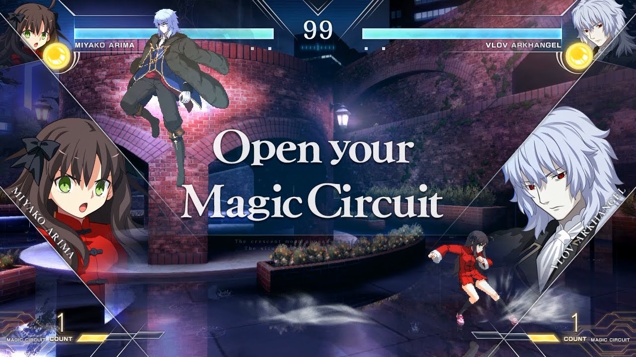 Melty Blood: Type Lumina – Segundo vídeo de gameplay com a luta entre Miyako Arima e Vlov