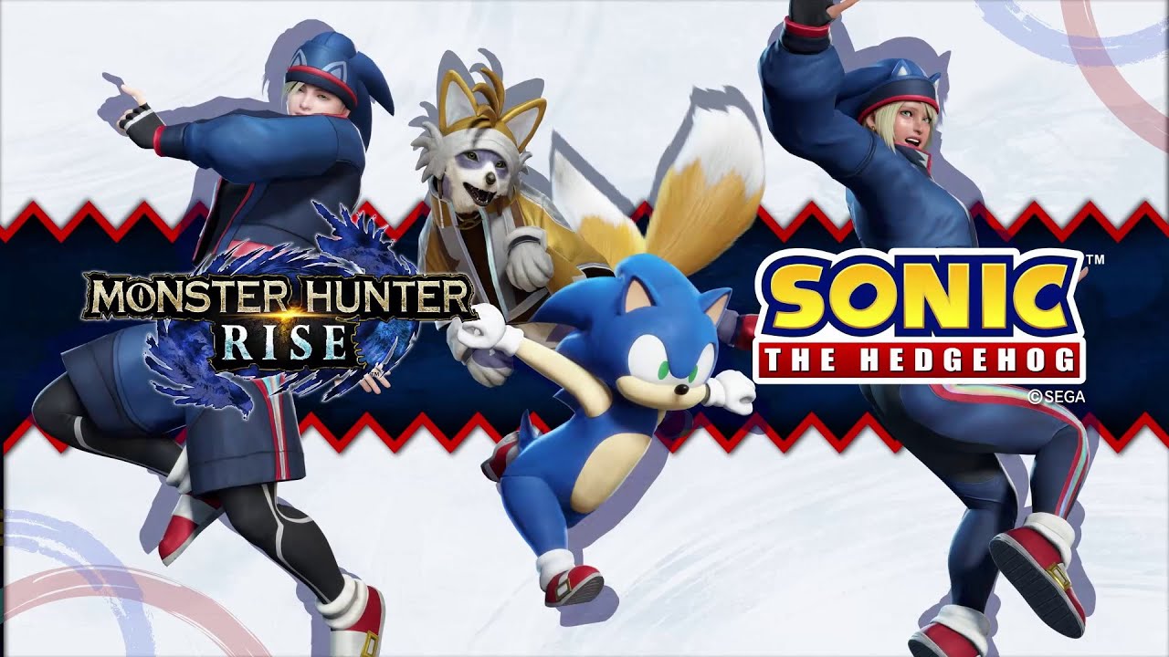 Monster Hunter Rise – Itens de colaboração com Sonic The Hedgehog serão disponibilizados na próxima semana