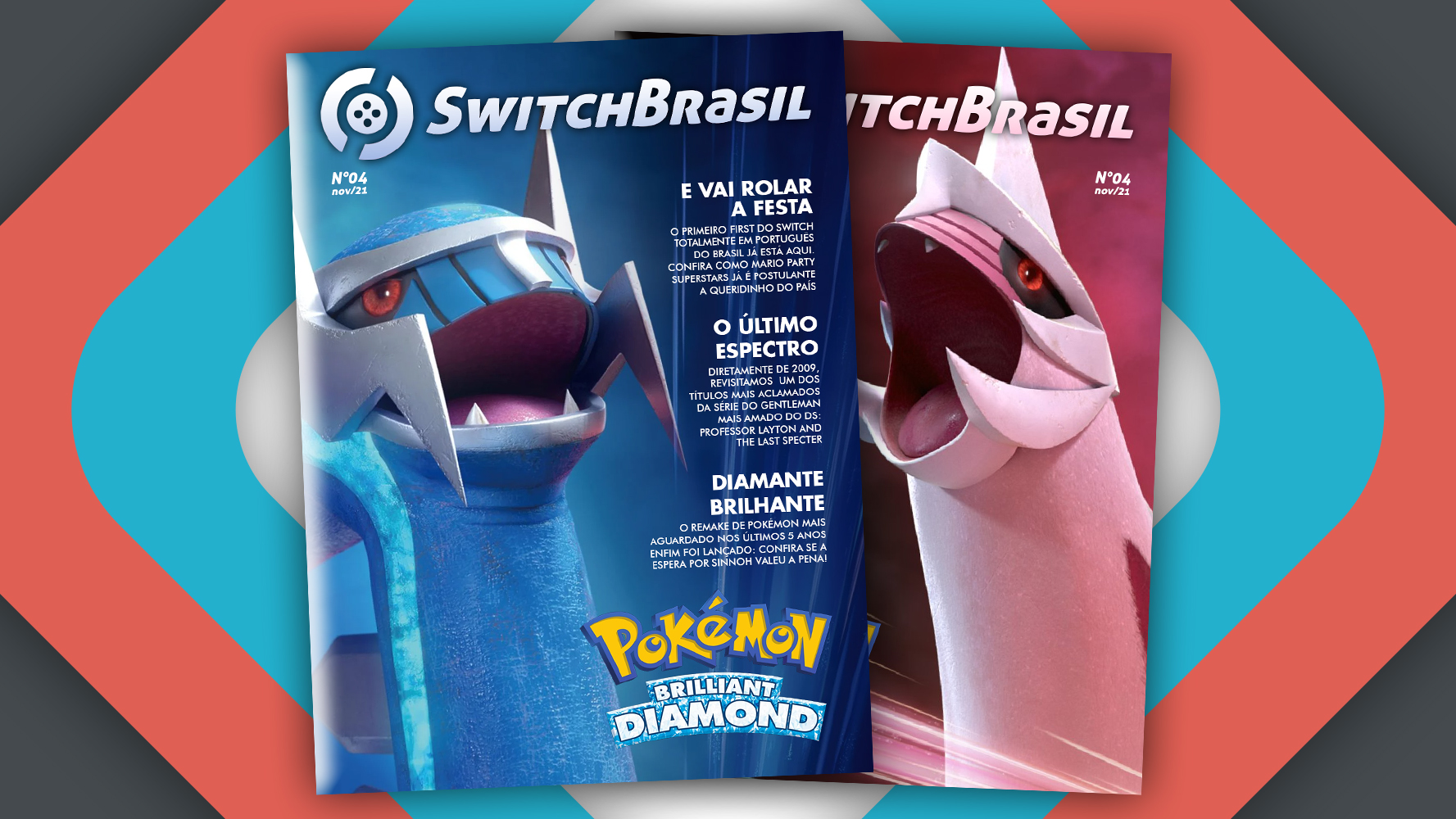 Nintendo Pack Switch OLED Branca + Pokémon Brilliant Diamond