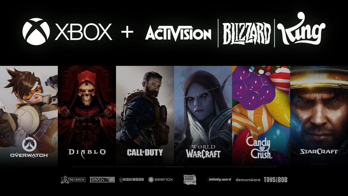 Microsoft anuncia aquisição da Activision Blizzard