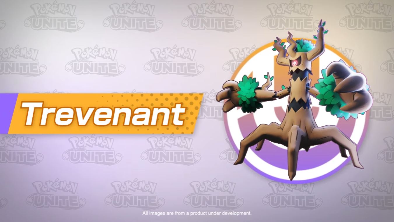 Pokémon UNITE – Trevenant será adicionado ao elenco em 20 de Janeiro