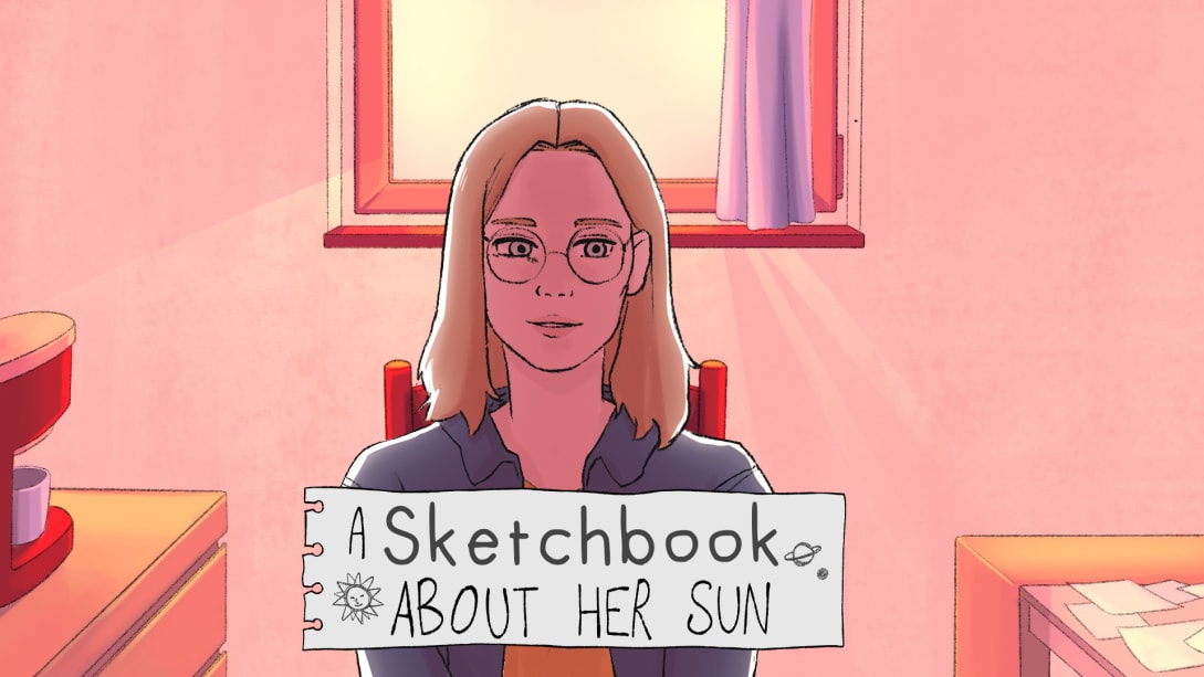 A Sketchbook About Her Sun, um jogo de aventura interativa guiado por narrativa e música, ganhará versão para o Switch