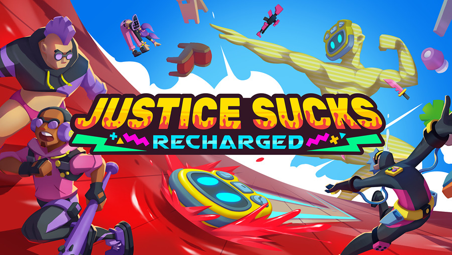 JUSTICE SUCKS, jogo de ação furtiva e comédia, tem lançamento para o Switch confirmado