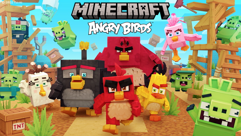 Minecraft – DLC colaborativa com Angry Birds é anunciada