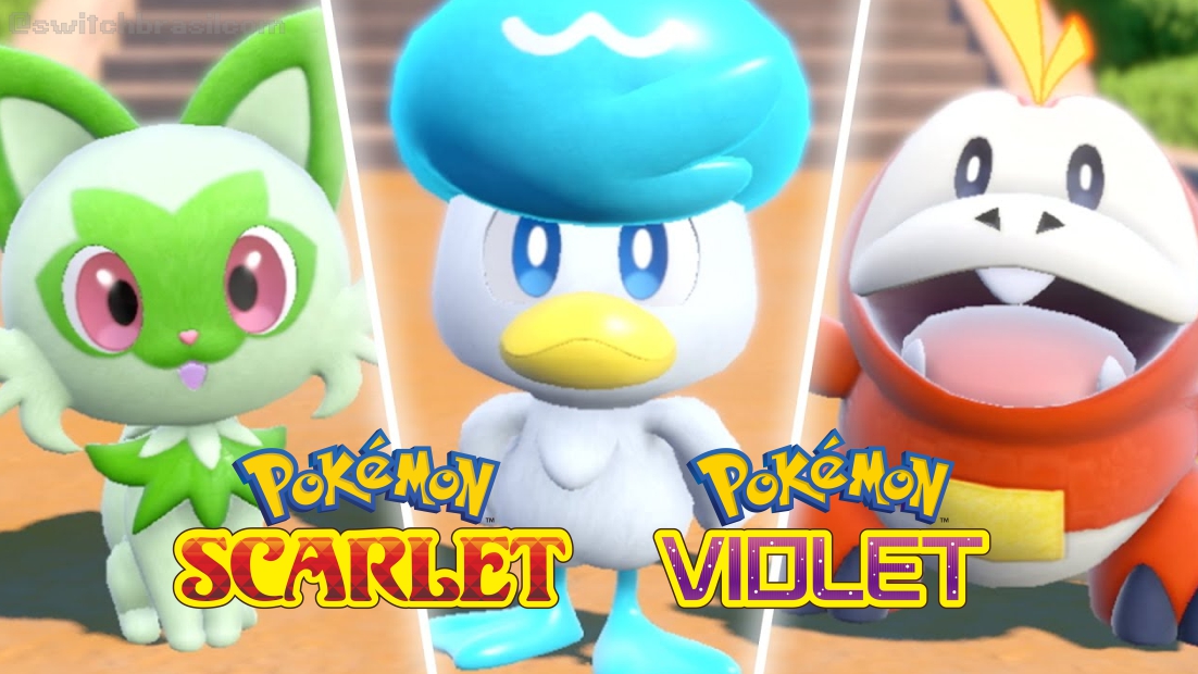 Pokémon Scarlet e Violet recebem segundo trailer com Pokémons Lendários e  data de lançamento