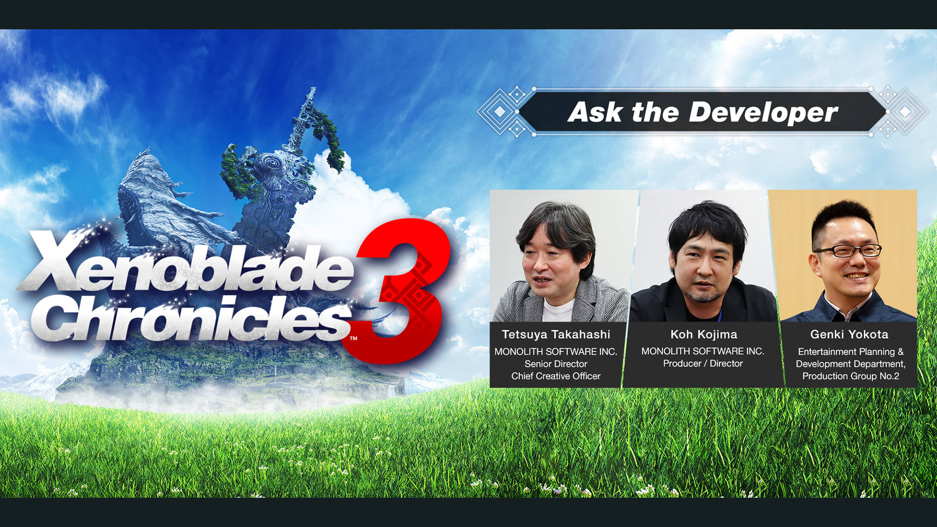 Nintendo  Pergunte ao Desenvolvedor Vol. 6 – Xenoblade Chronicles 3