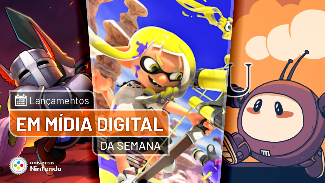 Lançamentos da semana na loja brasileira do Nintendo Switch
