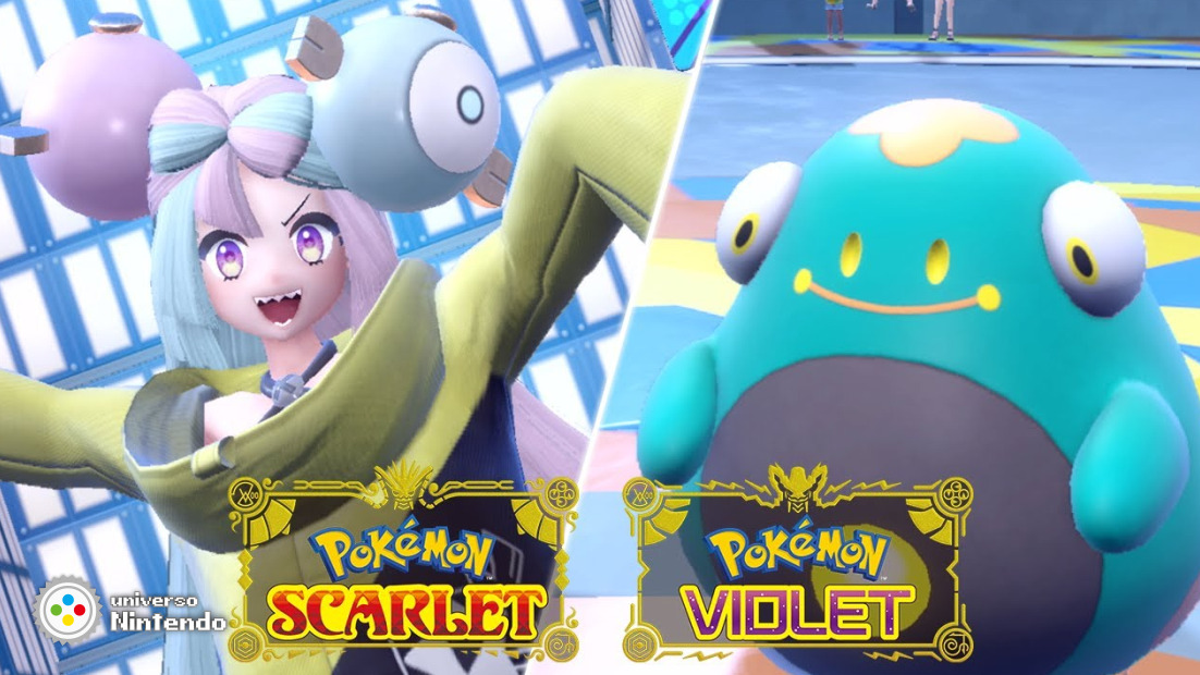 Pokémon Scarlet e Violet - Os Líderes de Ginásio de Paldea