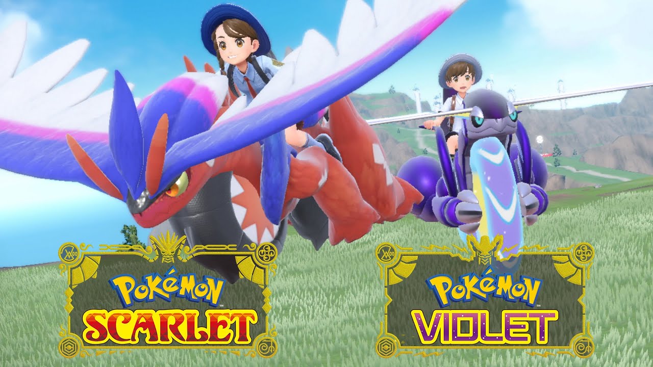 Pokémon Scarlet/Violet (Switch): Switch OLED inspirado nos jogos