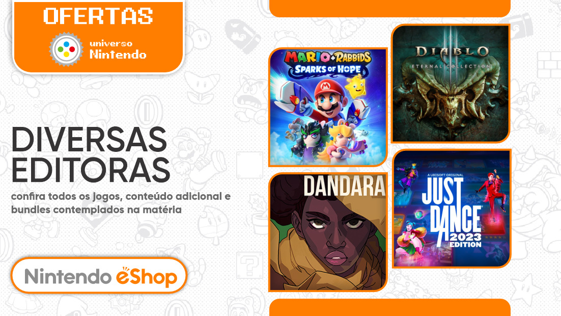 Ofertas da Nintendo eShop Brasil  Capcom, Activision Blizzard e Bethesda  iniciam campanhas para a Black Friday 2023