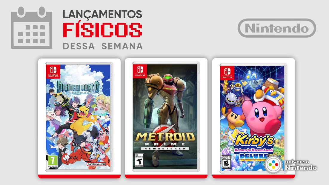 Jogo Metroid Prime Remastered Nintendo Switch Midia Fisica