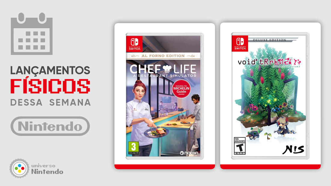 Lançamentos Nintendo