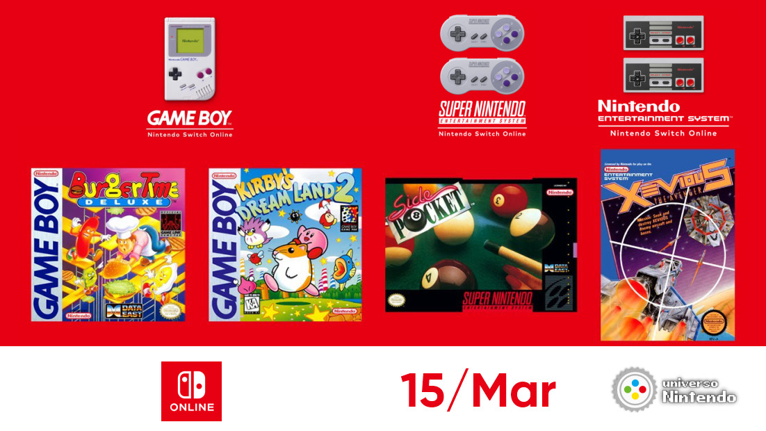 Nintendo Switch Online – Títulos clássicos são adicionados aos catálogos de  NES, Super NES e Game Boy