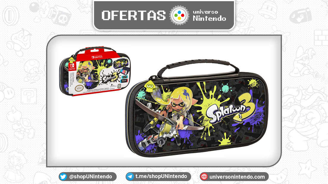 OFERTA Estojo de Transporte Game Traveler (Splatoon 3)