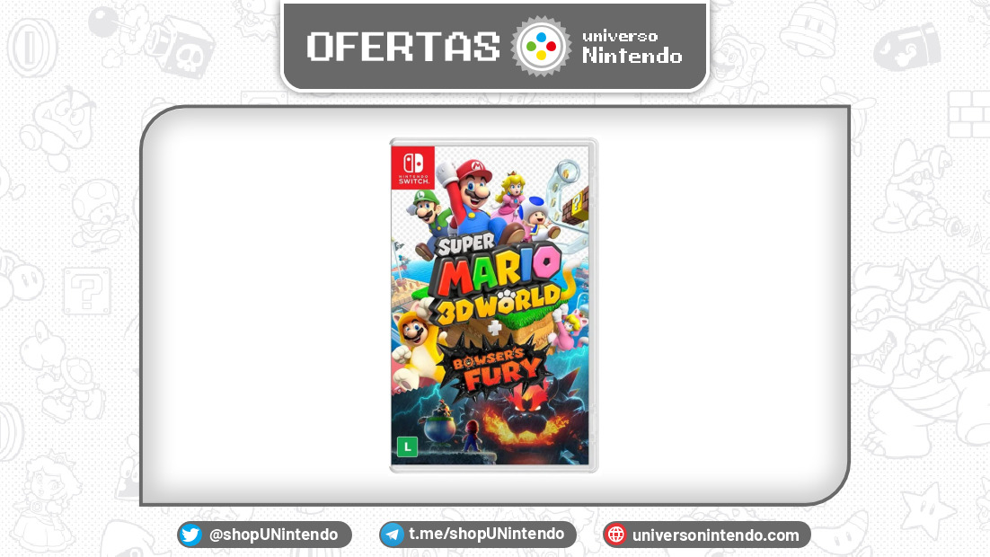 Jogo Super Mario 3D World + Bowser's Fury - Switch - IzzyGames