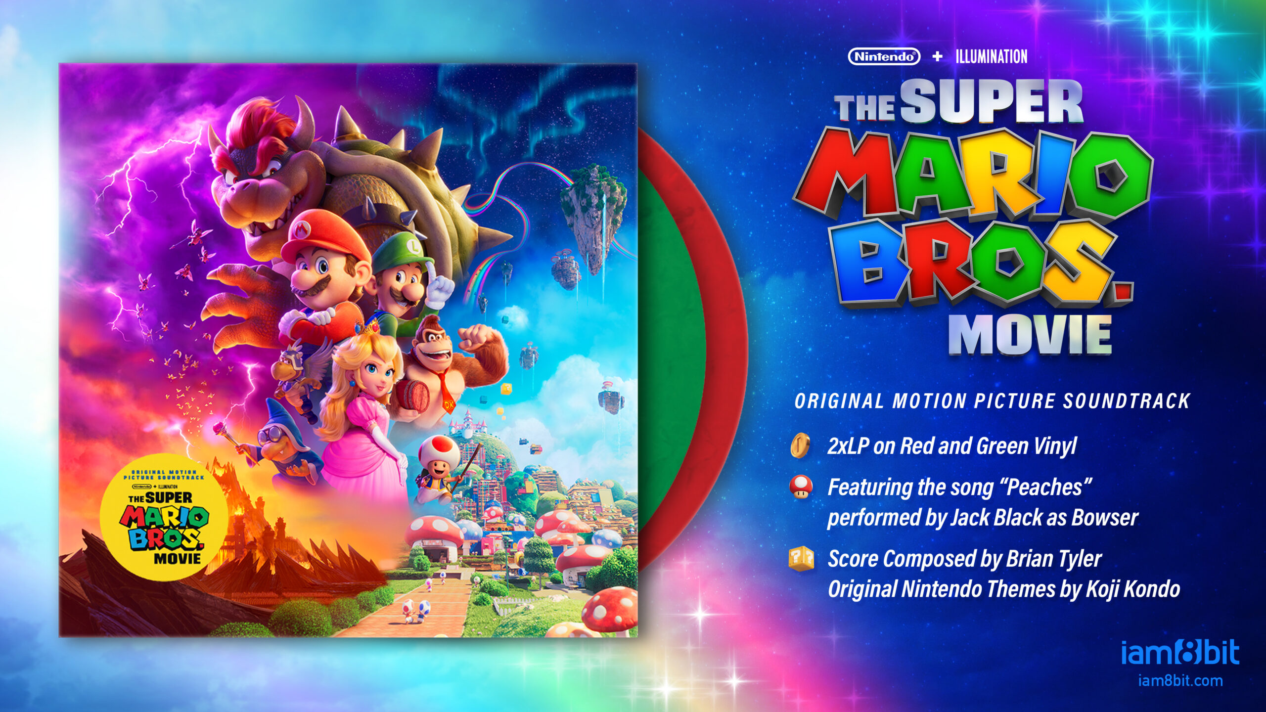 iam8bit e Nintendo anunciam trilha sonora de Super Mario Bros. – O Filme em  formatos físicos