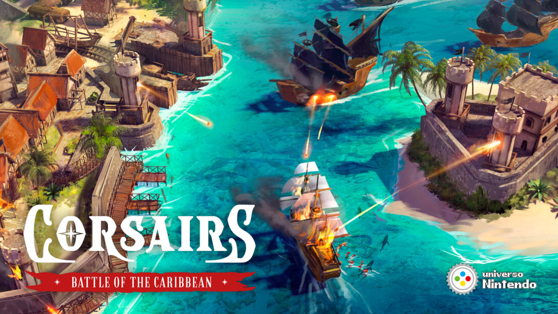 Corsairs: Battle of the Caribbean, jogo de estratégia e simulação, é  anunciado para Switch - Nintendo Blast