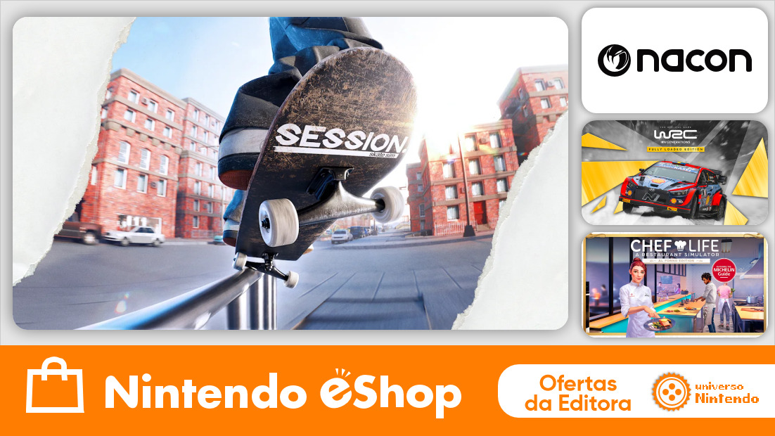 Oferta da Nintendo eShop Brasil  PQube – Jogos entram em promoção