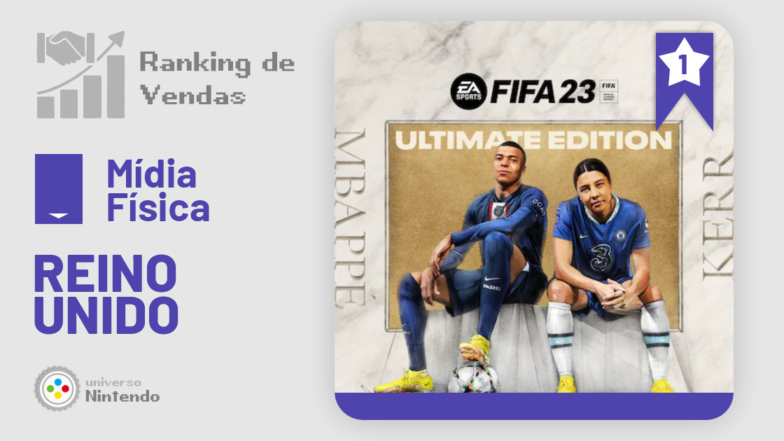 Jogo Fifa 23 Legacy Nintendo Switch Midia Fisica