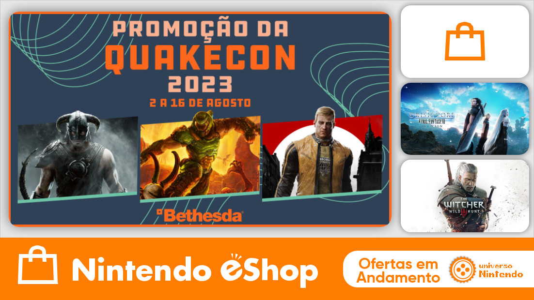 Oferta da Nintendo eShop Brasil  PQube – Jogos entram em promoção