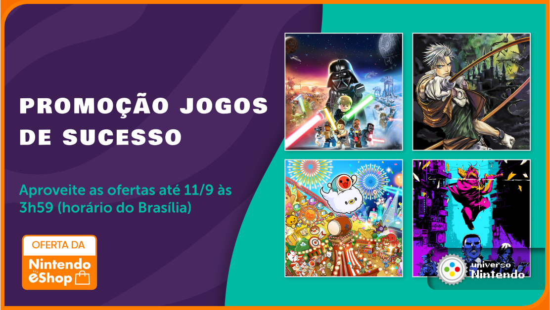 Ofertas da Nintendo eShop Brasil