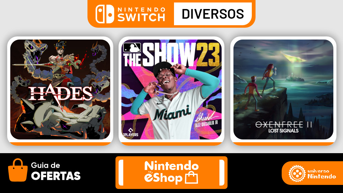 Promoção na Nintendo eShop tem jogos para Switch com desconto de