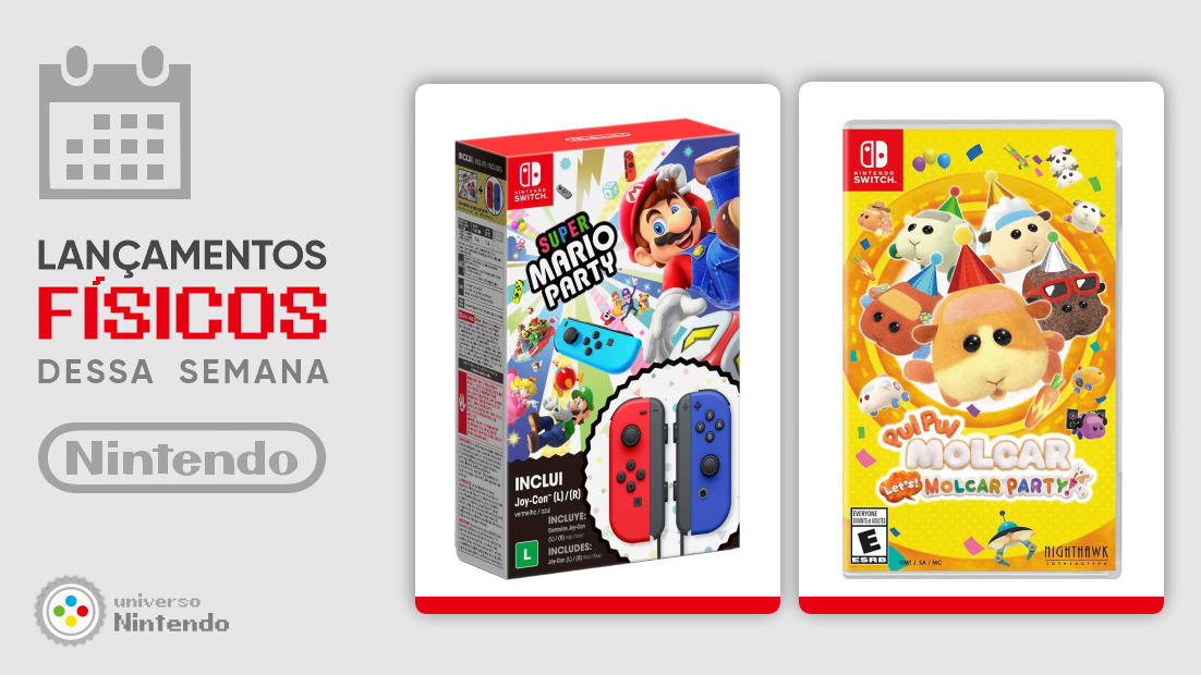 Brasil  Lojas iniciam as vendas dos jogos em mídia física nacional da  Nintendo para o Switch; Saiba onde comprar [Atualizado em 20/Dez]