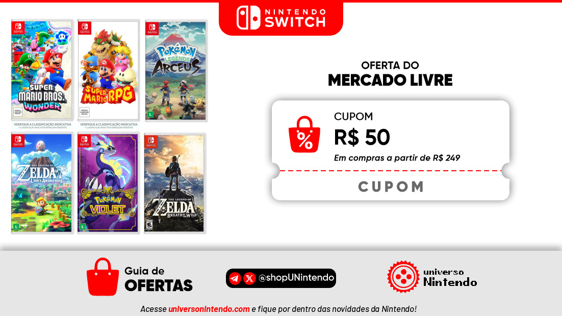 Nintendo no Mercado Livre Brasil