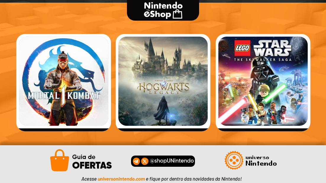 Ofertas Nintendo Brasil Warner Bros