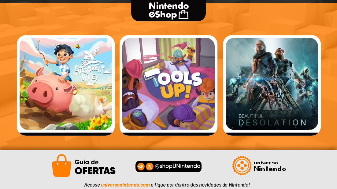 Ofertas da Nintendo eShop Brasil  Untold Tales tem nova campanha