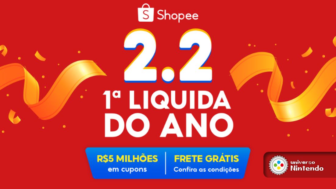 Oferta Nintendo Shopee Brasil