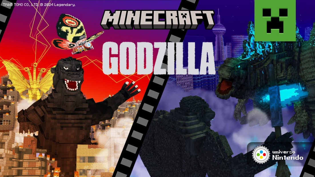 Minecraft x Godzilla