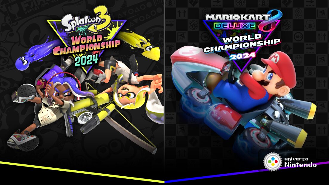 Mundial Splatoon 3 e Mario Kart 8 Deluxe