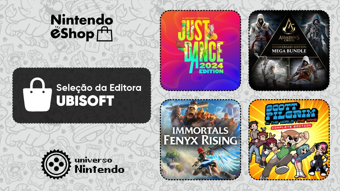 Oferta Nintendo Brasil Ubisoft