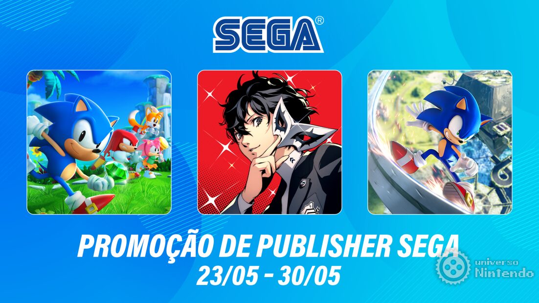 Oferta SEGA ATLUS Nintendo BRasil